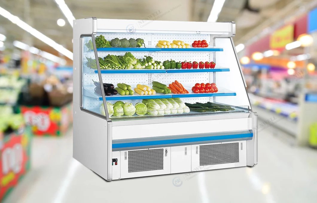 Remote Open Front Multideck Merchandiser for Drinks and Food